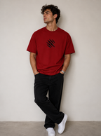 Tiger Power Oversized Tee | Motivational Urban Streetwear | Animal Edition