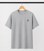 Embroidered Minimalist Bumblebee Unisex Tee | Premium Essential T-Shirt