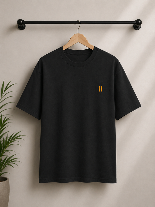 Aham Brahmasmi Sanskrit Oversized Tee | Spiritual Heavyweight Graphic