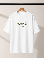 Adapt & Survive Leopard Oversized Tee | Urban Jungle Streetwear | Animal Edition