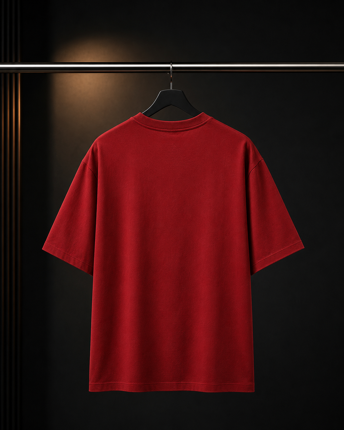 Divine Duty Oversized Tee | Red