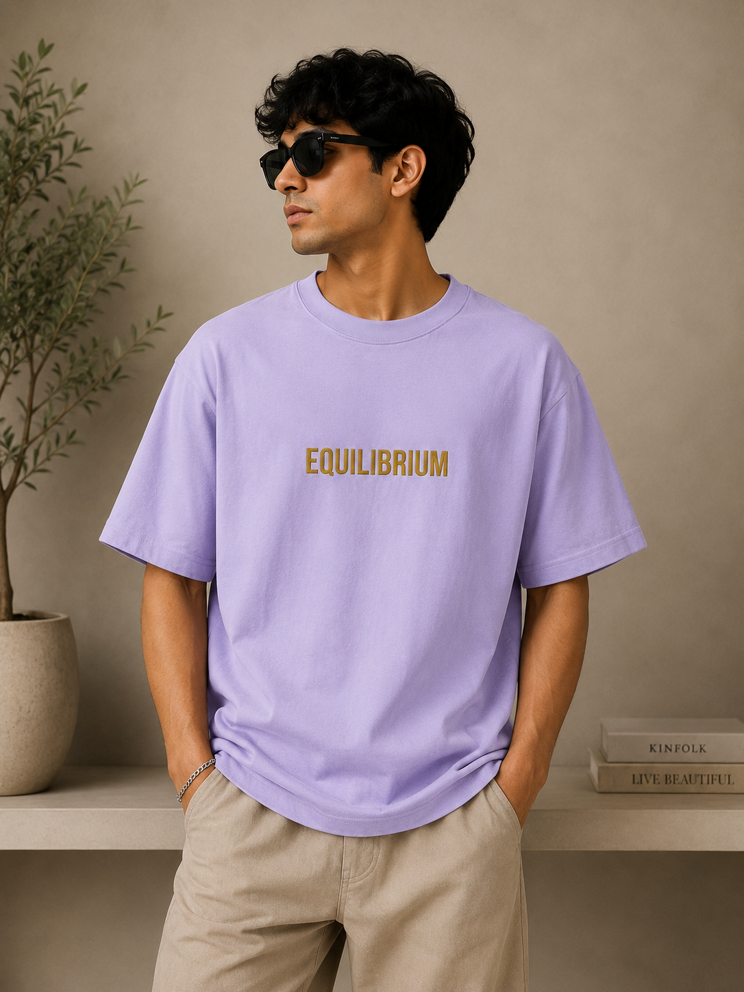 Geometric Alchemy Oversized Tee | Premium Sacred Geometry Graphic