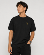 Embroidered Lord Hanuman Minimalist Unisex Tee | Premium Sacred Streetwear