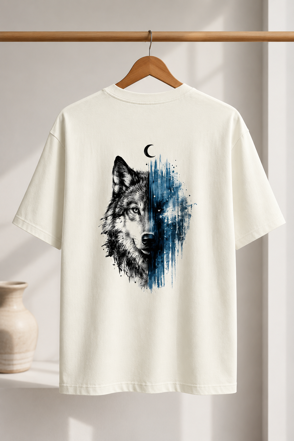 Trust Your Instincts Wolf Oversized Tee | LIMITED DROP