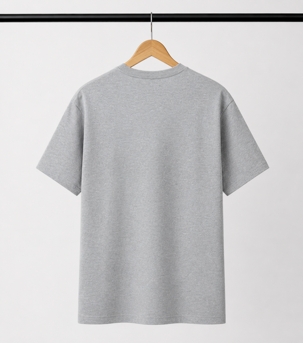 Embroidered Minimalist Bumblebee Unisex Tee | Premium Essential T-Shirt