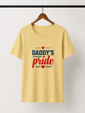 Daddy's Pride & His Little Girl Women's Graphic Tee
