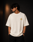 Karma Sudarshana Oversized Tee | Premium Spiritual Streetwear