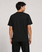 Embroidered Lord Hanuman Minimalist Unisex Tee | Premium Sacred Streetwear