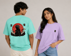 Rising Sun Ronin Anime Oversized Tee | Urban Streetwear