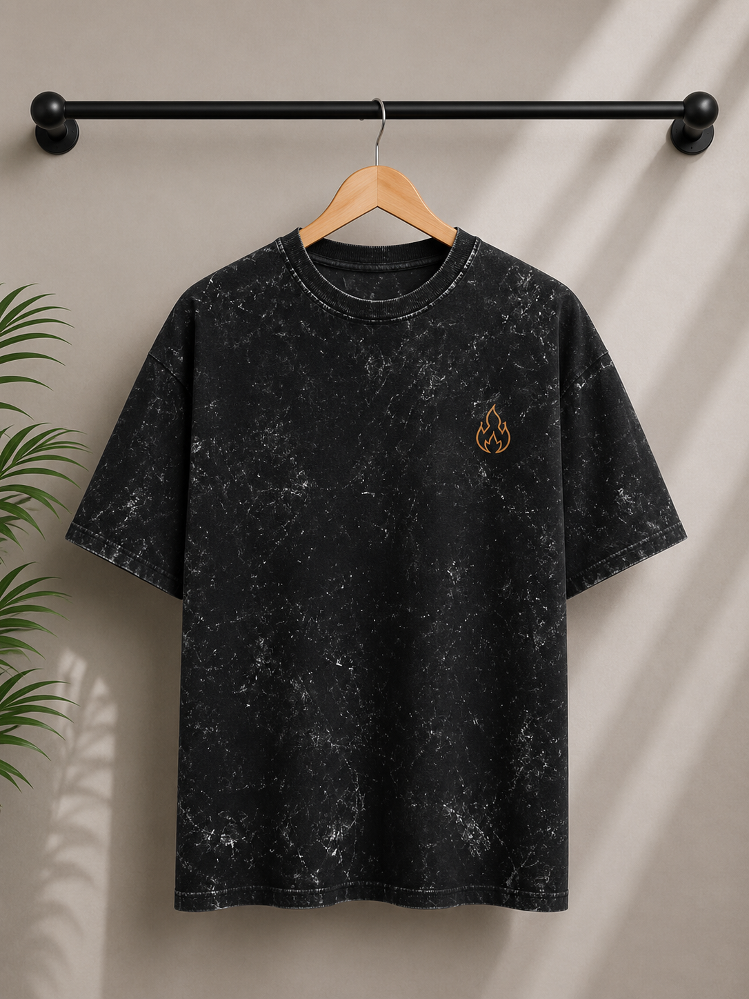 Karma : No need for Revenge Acid Wash Oversized Tee | One-of-a-Kind Streetwear
