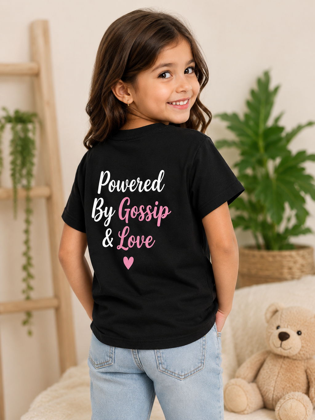 Like Mother Like Drama Girls' Tee | Powered By Gossip & Love