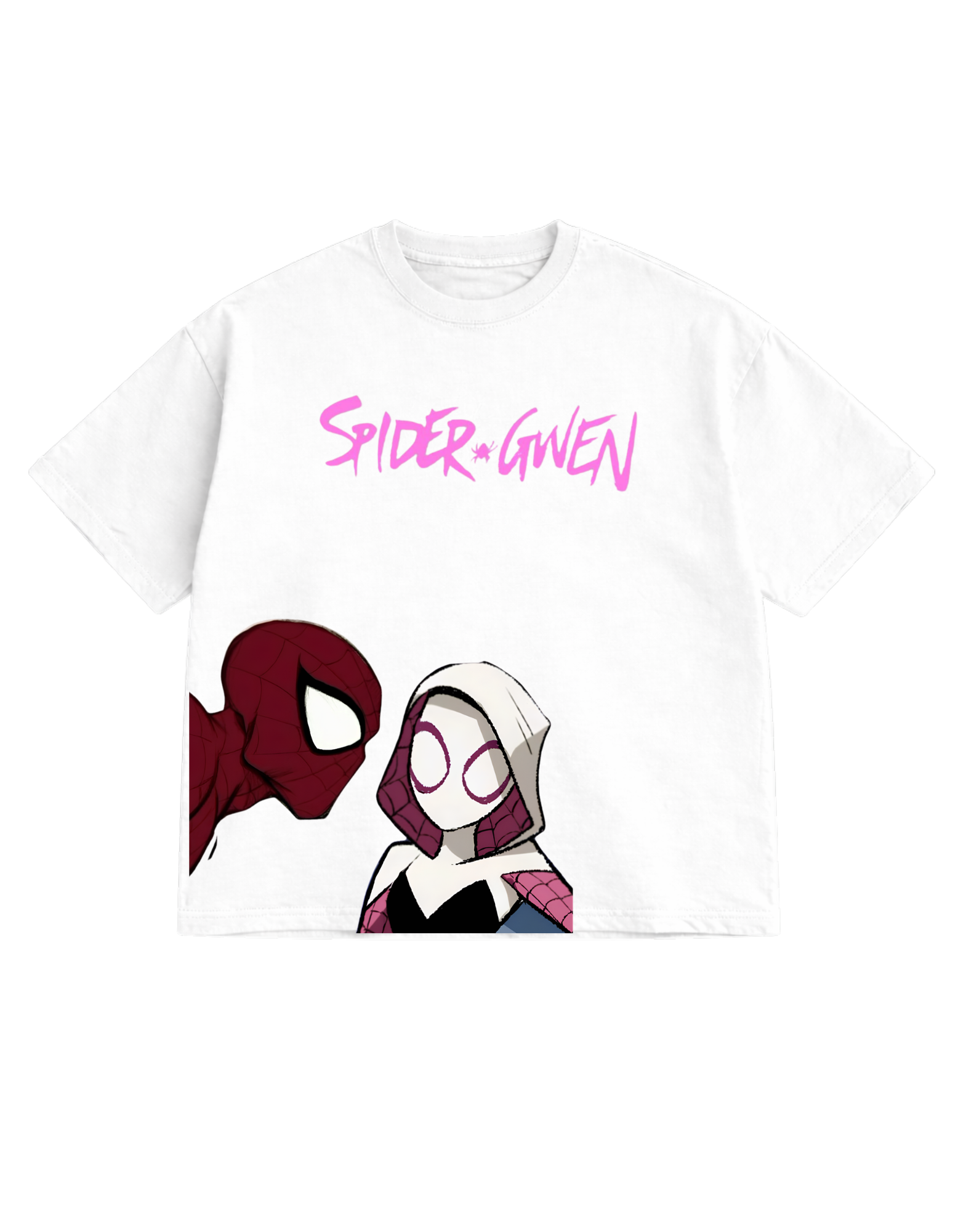 Spider-Gwen Spider-Man   streetwear  Oversized T-Shirt
