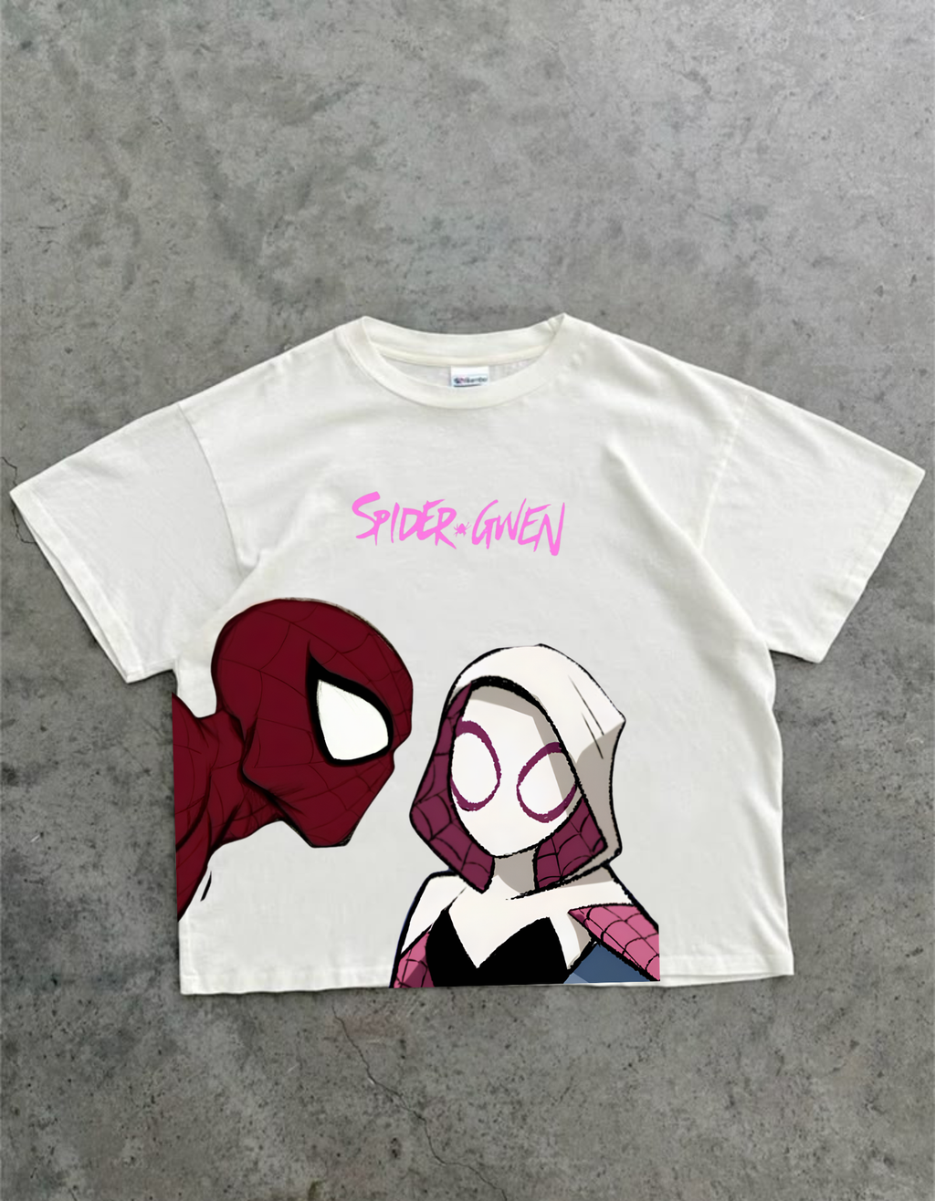 Spider-Gwen Spider-Man   streetwear  Oversized T-Shirt