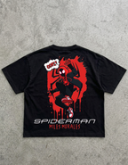 Spider Man  streetwear Oversized T-Shirt