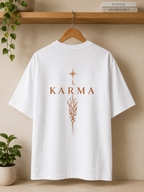 Celestial Karma Oversized Tee | Premium Minimalist Streetwear