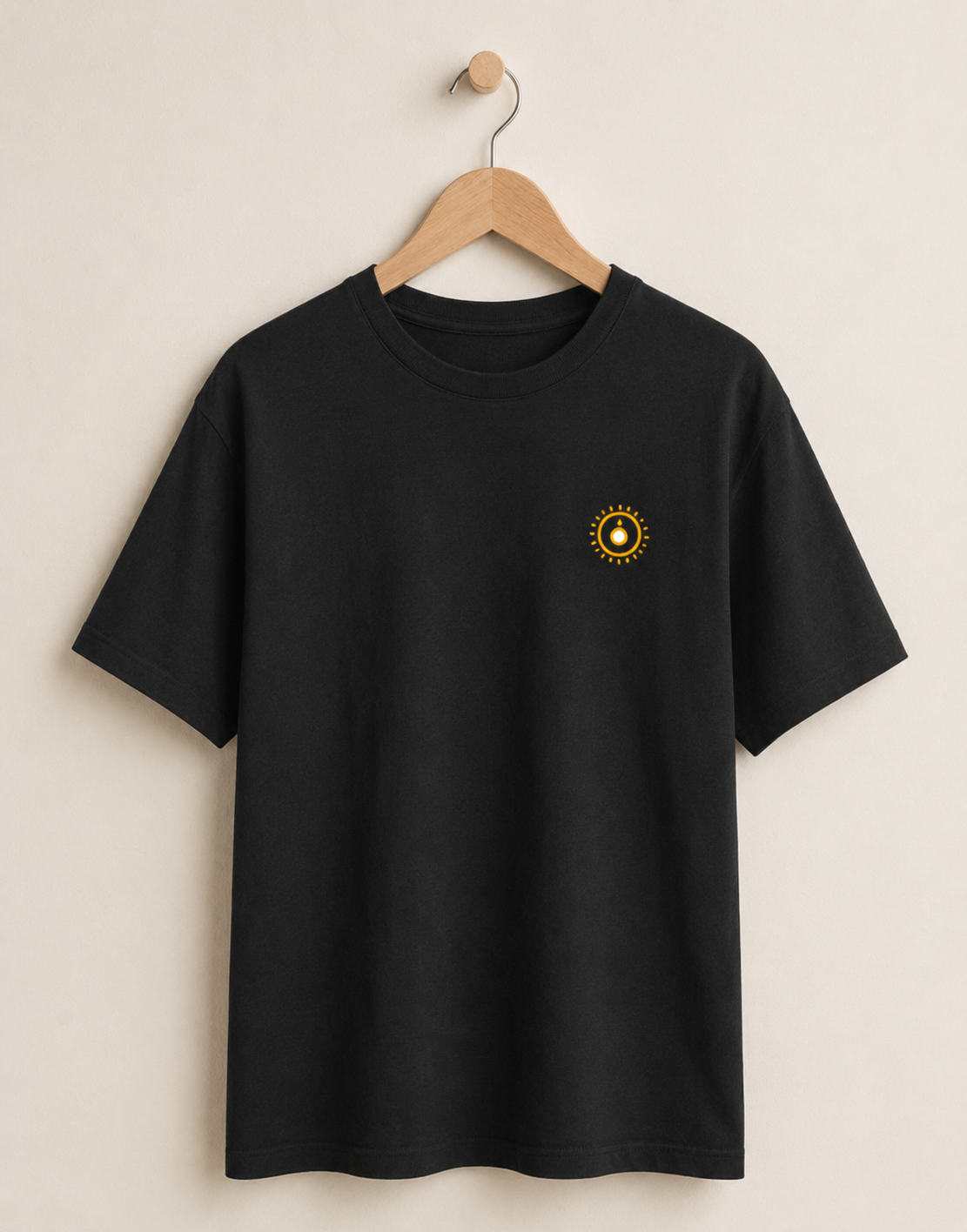 Karm Karo Phal Ki Chinta Mat Karo Oversized Tee | Spiritual Streetwear