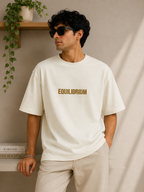 Geometric Alchemy Oversized Tee | Premium Sacred Geometry Graphic