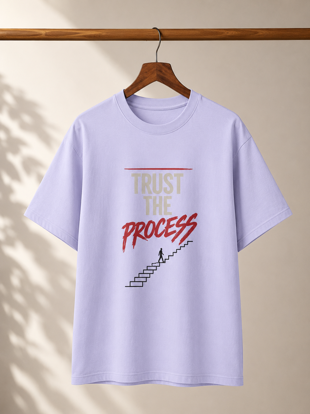 Trust The Process Tee | Motivational Minimalist Graphic