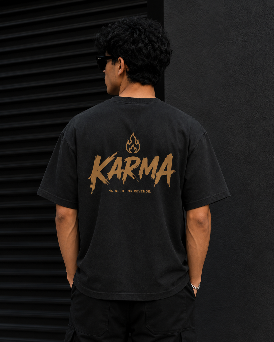 Karma: No Need For Revenge Oversized Tee | Premium Streetwear