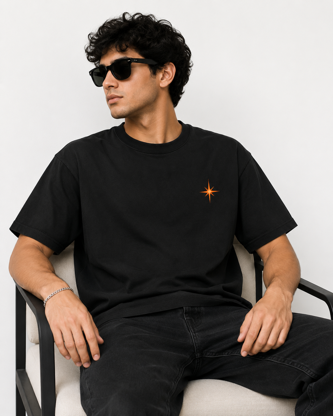 Celestial Karma Oversized Tee | Premium Minimalist Streetwear