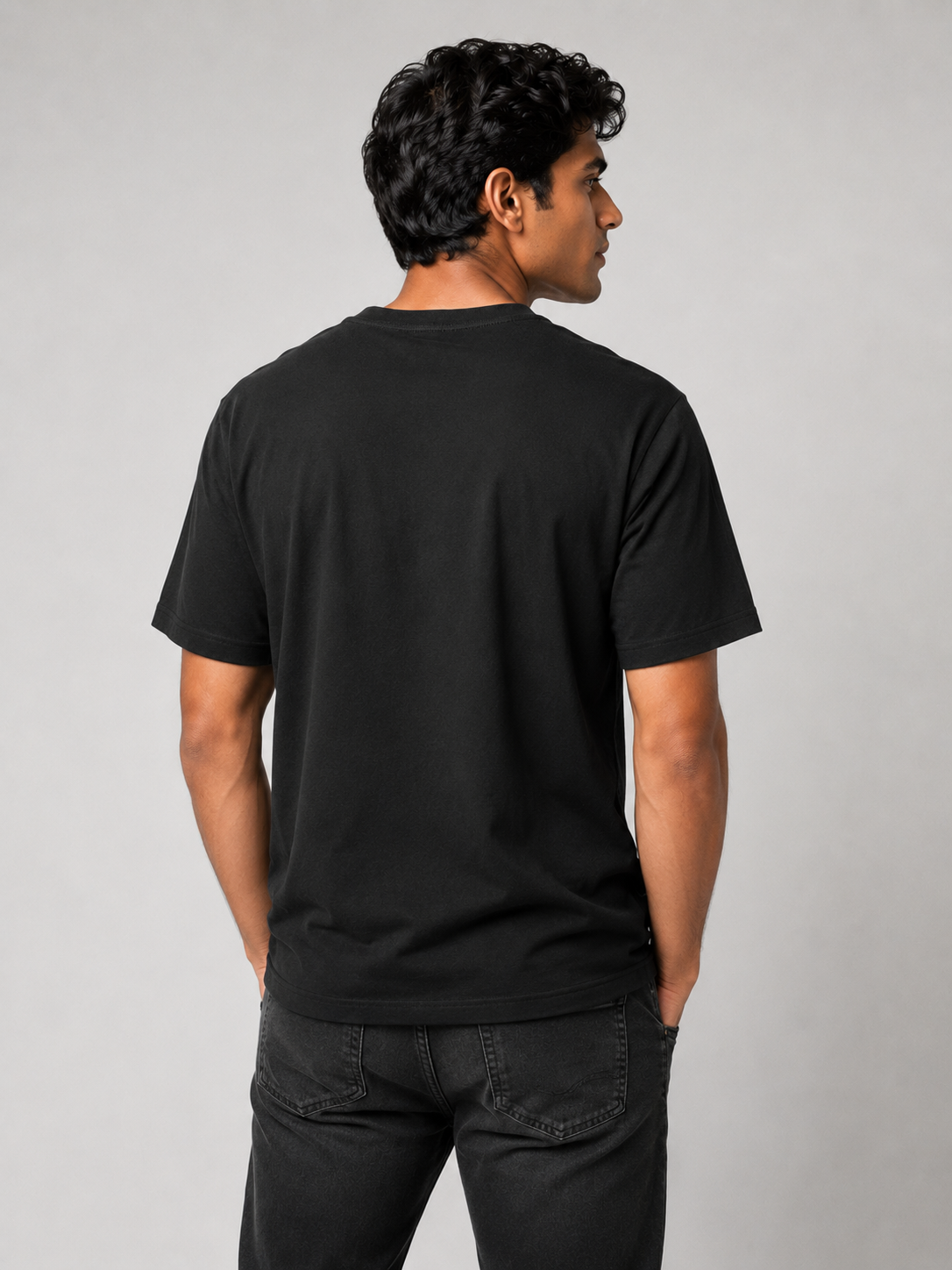 Tapasya - Discipline > Motivation Oversized Tee | Heavyweight Gym Graphic