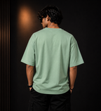 Divine Duty Oversized Tee | Jade Color