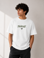 Adapt & Survive Leopard Oversized Tee | Urban Jungle Streetwear | Animal Edition