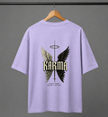 Karma Wings Oversized Tee | Gothic Streetwear