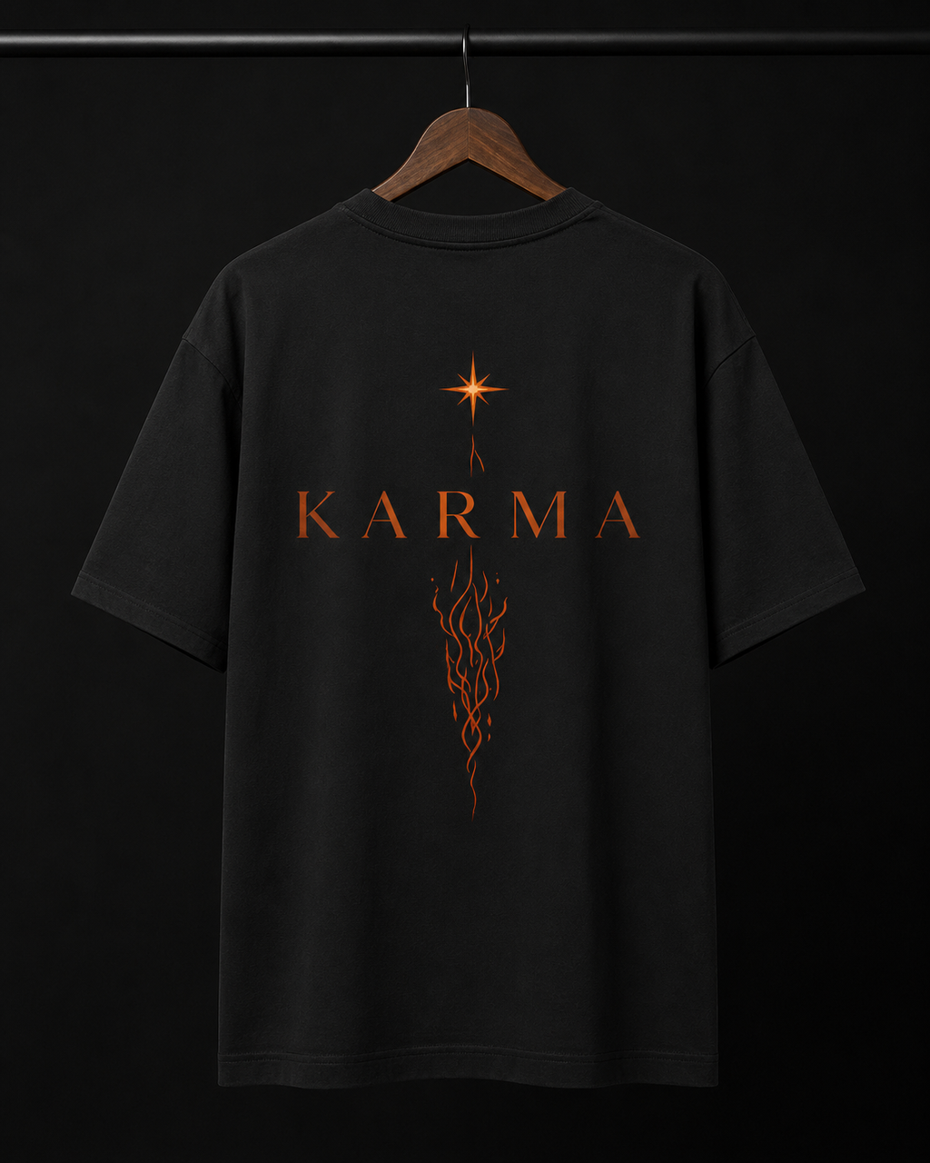 Celestial Karma Oversized Tee | Premium Minimalist Streetwear