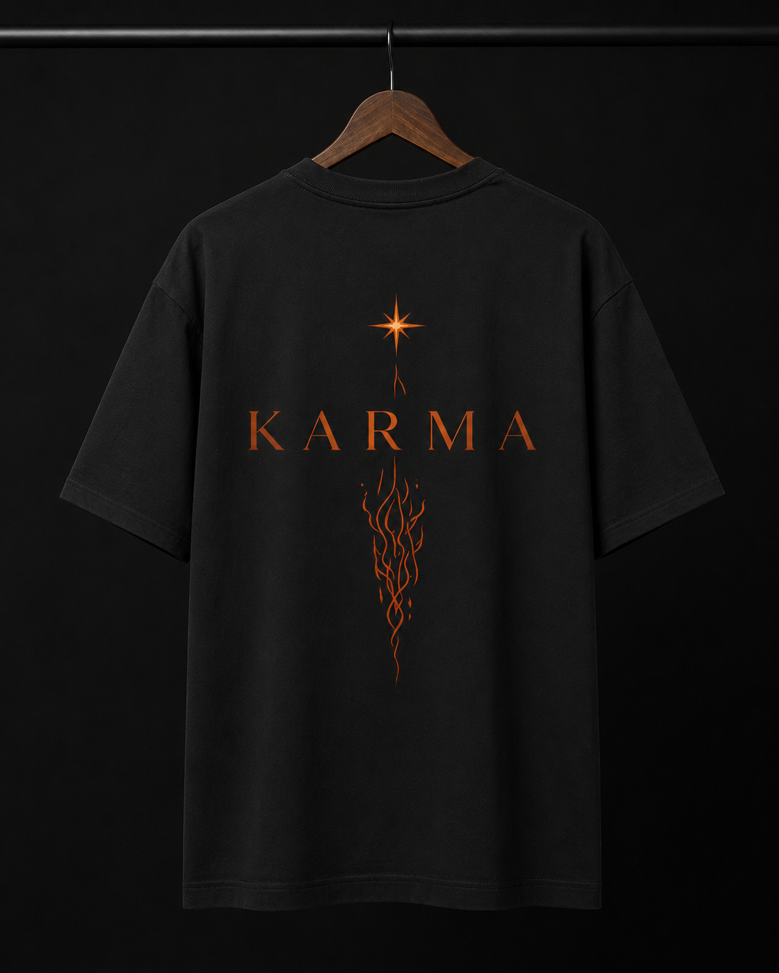 Celestial Karma Oversized Tee | Premium Minimalist Streetwear