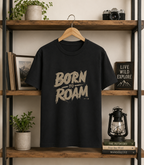 Born To Roam Distressed Typography