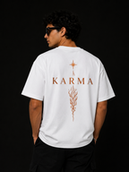 Celestial Karma Oversized Tee | Premium Minimalist Streetwear